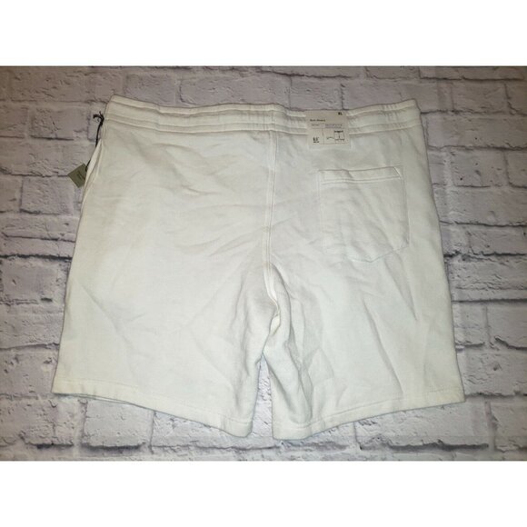Nwt Goodfellow Men’s Size XL White Knit Shorts 8.5inch Inseam - Picture 2 of 4
